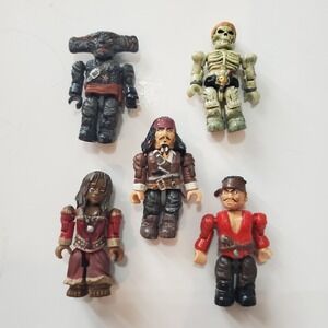 Mega Bloks Disney Pirates of the Caribbean Dead Mans Chest 5 Figure Jack Sparrow